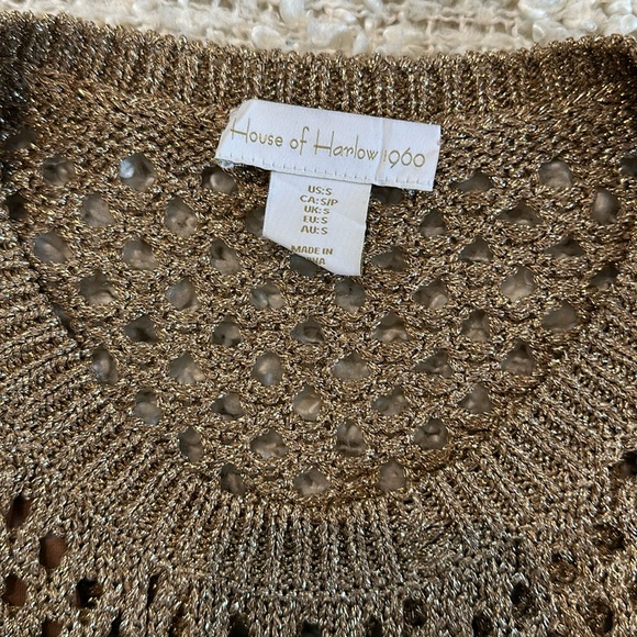 House of Harlow Netted Maxi Dress with Slip - Picture 3 of 5